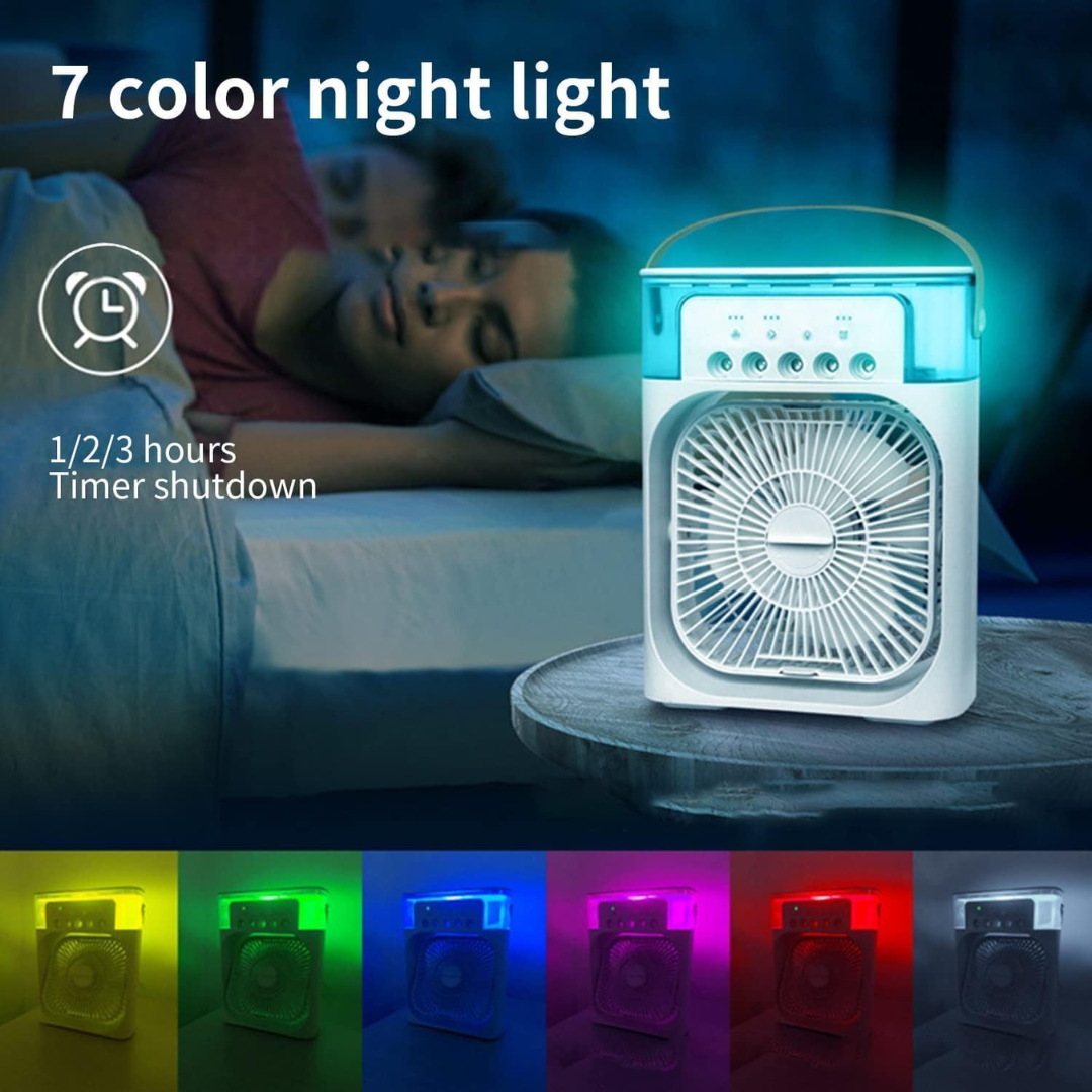 Ventilador Nebulizador Portátil 3 en 1